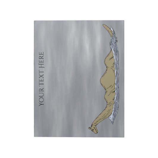 Nessie the Loch Ness Monster Notitieblok (Linkerzijde)