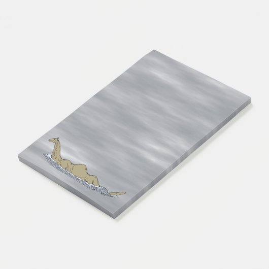 Nessie the Loch Ness Monster Post-it® Notes (Schuin)