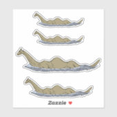 Nessie the Loch Ness Monster Sticker (Vel)