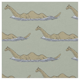 Nessie the Loch Ness Monster Stof