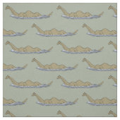 Nessie the Loch Ness Monster Stof (Swatch)