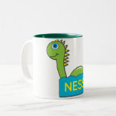 Nessie Tweekleurige Koffiemok (Voorkant links)