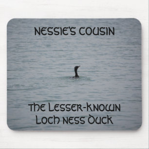NESSIE'S COUSIN - mousepad Muismat