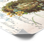  nest Flowers Italiaans Briefkaart Art Print (Hoek)