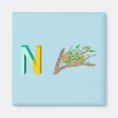 Nest Fridge Magnet (Voorkant)