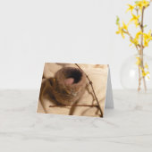 Nest II van Felted Kaart (Gele Bloem)