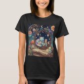 Nest in Nuzzles – Cozy Cuddles T-shirt 🐦💛 (Voorkant)