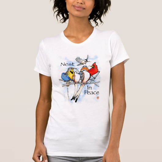 Nest in Peace T-shirt (Voorkant)