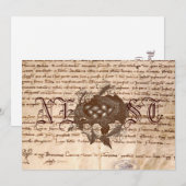  Nest Italiaans Uitnodigings- of Verplaatsingskaar Kaart (Voorkant / Achterkant)