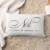 Nest Lumbar kussen slaapkamer retraite (Deken)