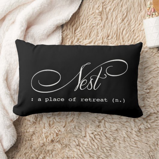 Nest  Lumbar Pillow Kussen (Deken)