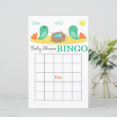 Nest met de bingo van het baby shower van de Ei (Staand voorkant)