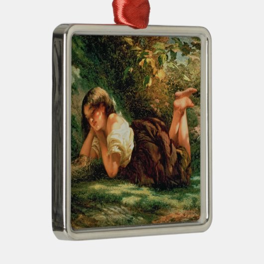 Nest Metalen Ornament (Rechts)