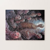 Nest of undode Zombies Horror Art Legpuzzel (Horizontaal)