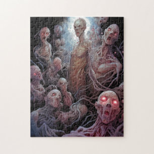 Nest of undode Zombies Horror Art Legpuzzel