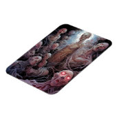 Nest of undode Zombies Horror Art Magneet (Linkerzijde)