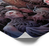 Nest of undode Zombies Horror Art Poster (Hoek)