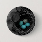 Nest parasitisme ronde button 5,7 cm (Voorkant)