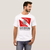 Nest Sink van Eagle (beste grotten) T-shirt (Voorkant volledig)