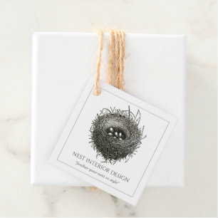 Nest van twigs Interior Design Hang Labels