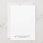 Nest Waterverf Tree Whimsical Baby shower Kaart (Achterkant)