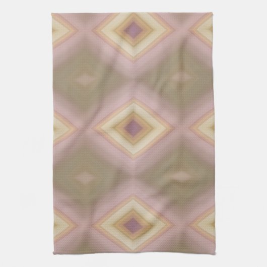 Nested Diamonds Theedoek (Verticaal)