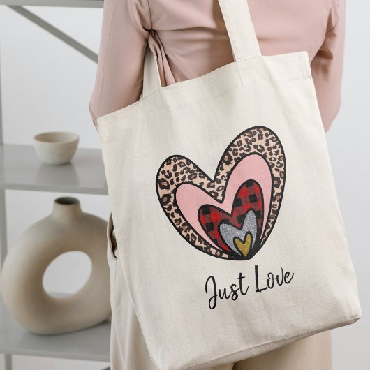 Nested Hearts Tote – Just Love Design Bag