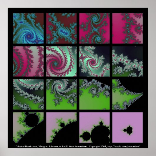 Nested Hurricanes Poster (Voorkant)