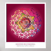 Nested Polyhedra Poster (Voorkant)