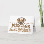 Nestel me Shirten Puggle en Giften Kaart (Voorkant)