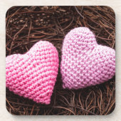 Nesten met hart bier onderzetter (Voorkant)
