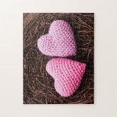 Nesten met hart legpuzzel (Verticaal)