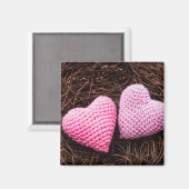 Nesten met hart magneet (Voorkant / Achterkant)