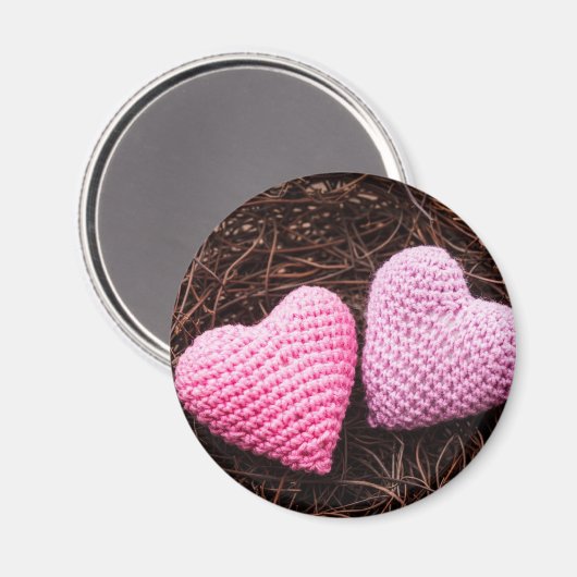 Nesten met hart magneet (Voorkant / Achterkant)