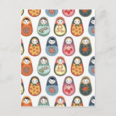 Nesten pop-upafdrukken briefkaart (Voorkant)