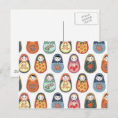 Nesten pop-upafdrukken briefkaart (Voorkant / Achterkant)