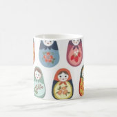 Nesten pop-upafdrukken koffiemok (Center)
