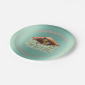  nestende baby shower papieren bordje (Gekanteld)