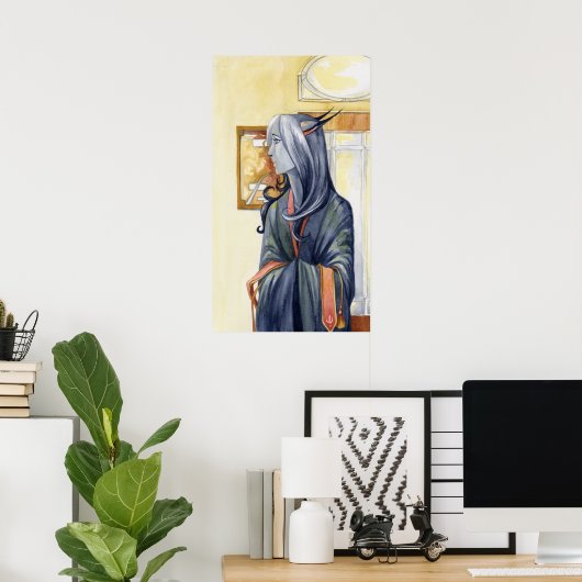 Nesthae - de uitzondering poster (Thuiskantoor)