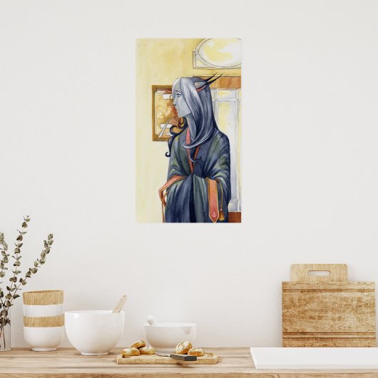 Nesthae - de uitzondering poster (Keuken)