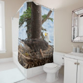 Nesting Bald Eagle Douchegordijn (In situ)