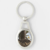Nesting Bald Eagle Sleutelhanger (Voorkant)