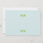 Nesting Doll Baby shower Invitation Kaart (Achterkant)