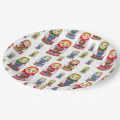 Nesting Doll Papieren Bordje (Gekanteld)