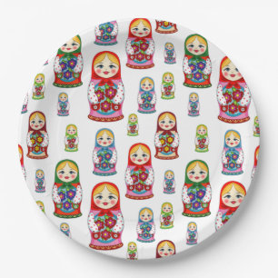 Nesting Doll Papieren Bordje