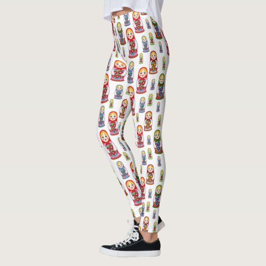 Nesting Doll Pattern Leggings (Links)