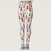 Nesting Doll Pattern Leggings (Voorkant)