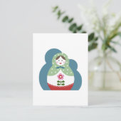Nesting Dolls Briefkaart (Staand voorkant)