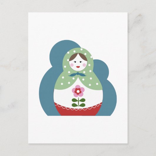 Nesting Dolls Briefkaart (Voorkant)