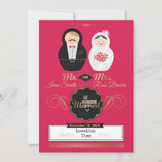 Nesting Dolls Kaart (Voorkant)